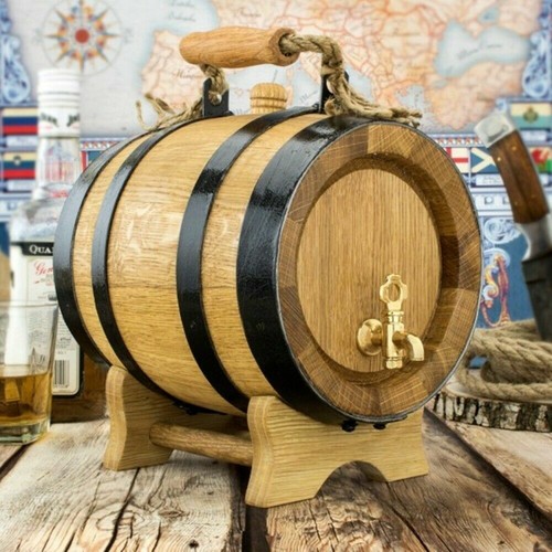 Holzfass partyfass liter mit - partyfass,